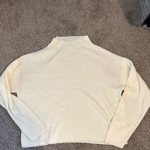 Petal & Pup Ivory Knit Turtleneck